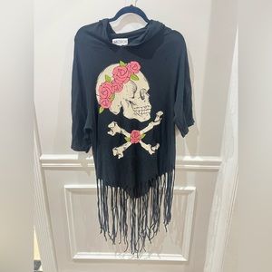 WILDFOX fringe top